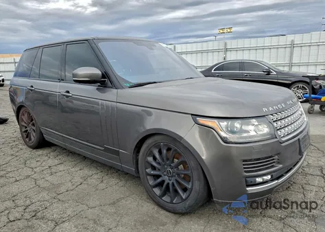 2016 Land Rover Range Rover Hse из США, поврежденный, VIN SALGS2KF8GA252534